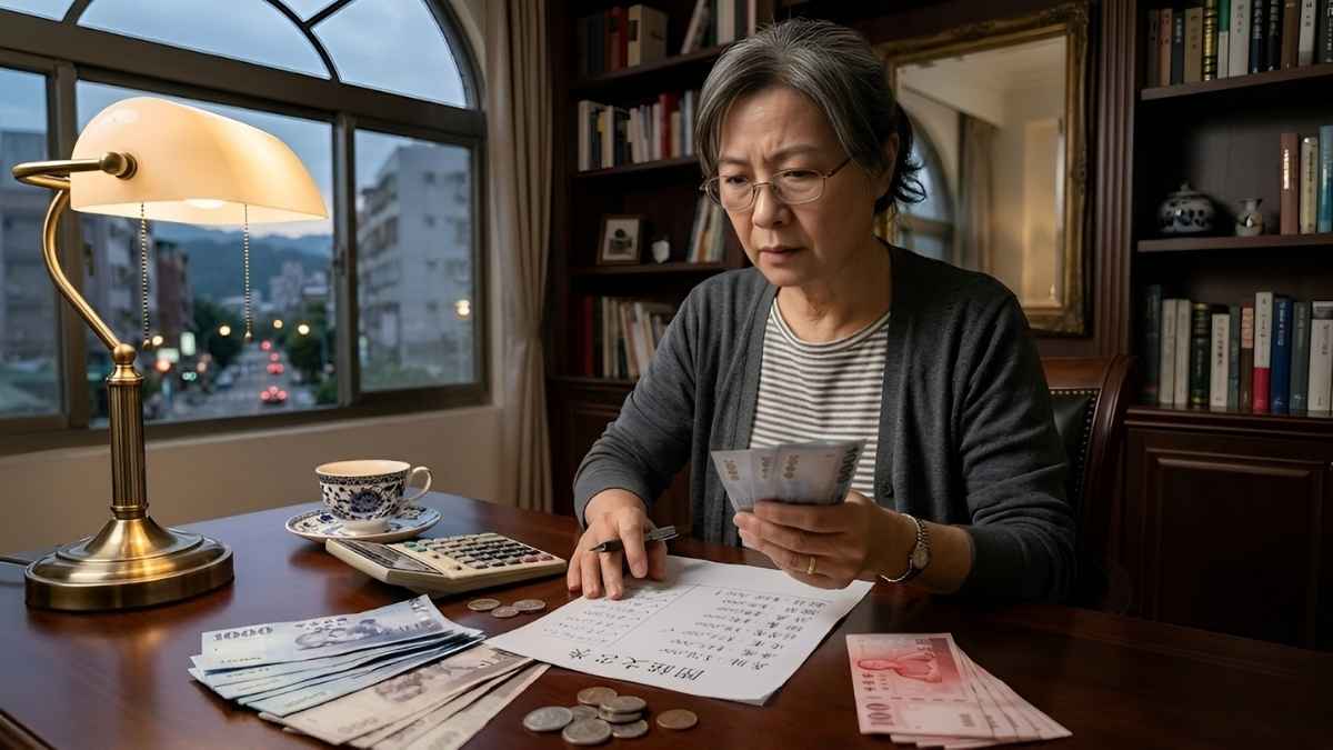 國民年金退休金2026: 72歲男子月領萬元支出2.5萬仍做清潔工度日 擔心活太久拖累40歲兒子