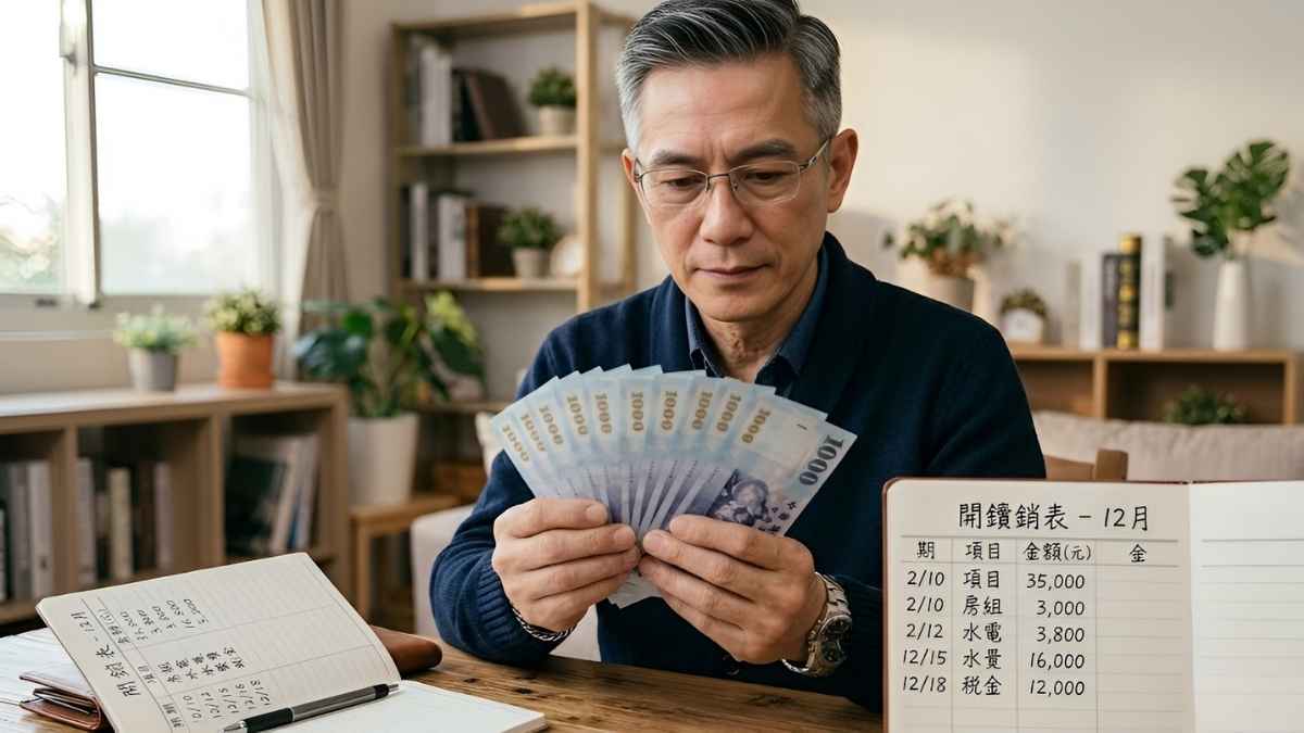 國民年金退休金2026: 71歲男子月領3.4萬卻支出1.5萬打工當警衛 勸年輕人提早規劃理財
